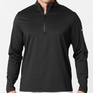 Nike Men's Black Quarter-Zip Jacket